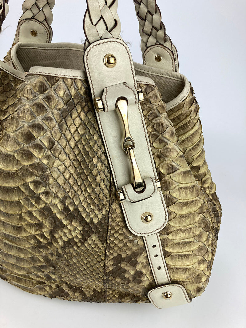 Gucci Python Pelham Shoulder Bag
