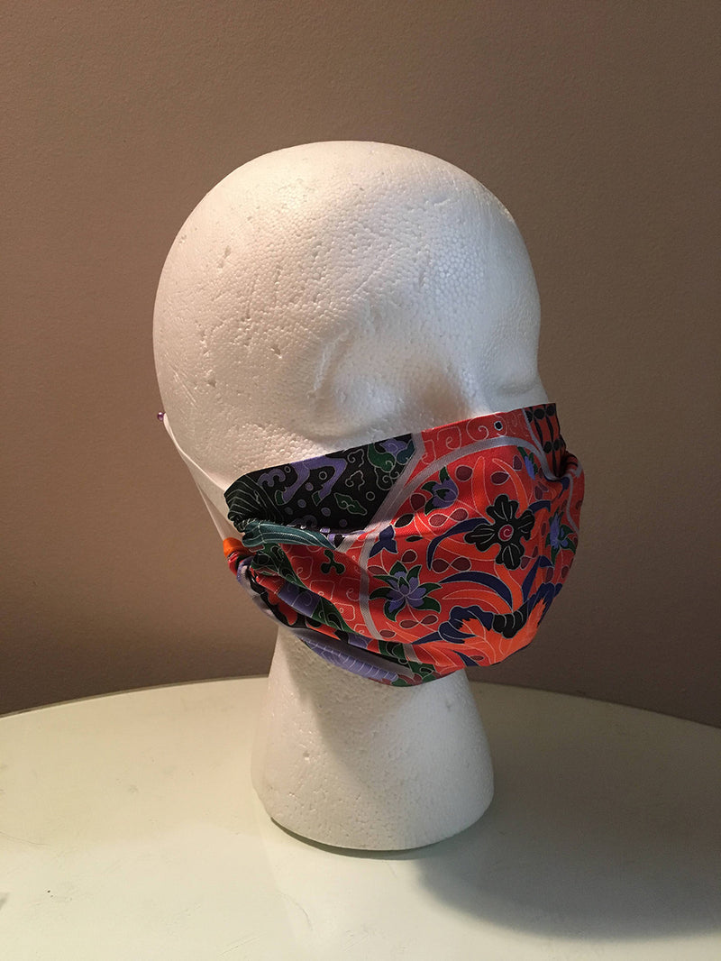 Handmade Hermes Collections Imperiales Silk Scarf Surgical Face Mask