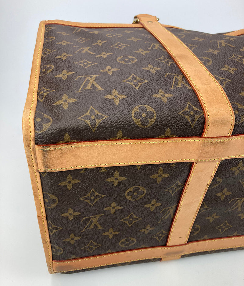 Louis Vuitton Monogram Sac Chien Pet Carrier 50