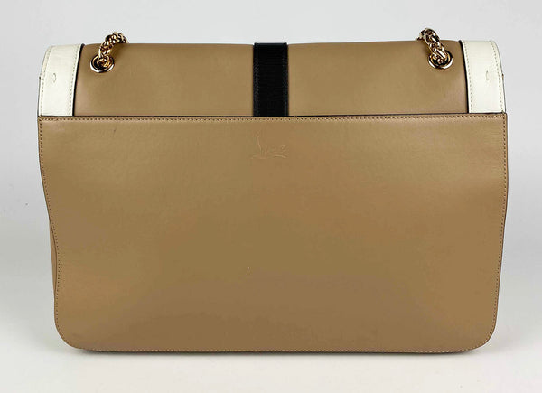 Christian Louboutin Tan Sweet Charity Shoulder Bag