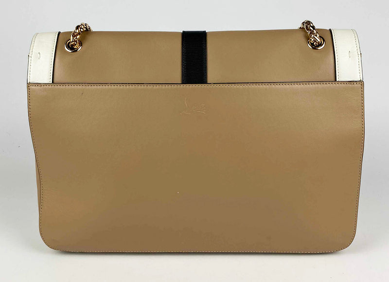 Christian Louboutin Tan Sweet Charity Shoulder Bag