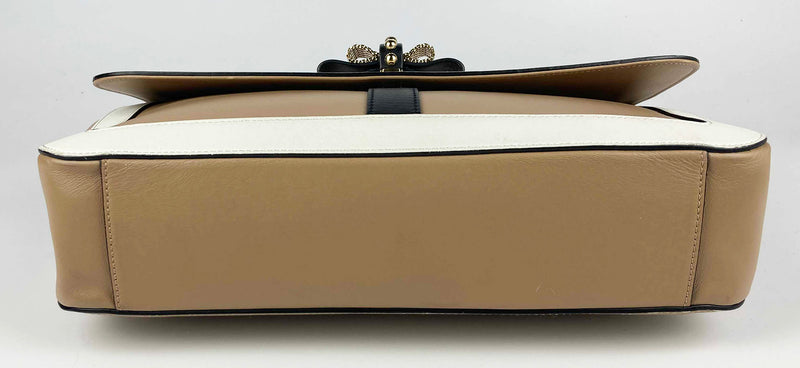 Christian Louboutin Tan Sweet Charity Shoulder Bag