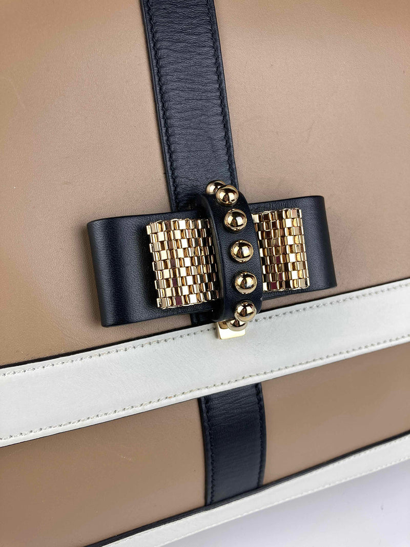 Christian Louboutin Tan Sweet Charity Shoulder Bag