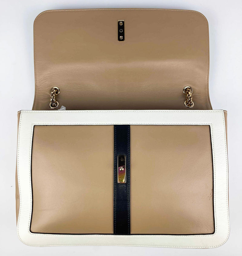 Christian Louboutin Tan Sweet Charity Shoulder Bag