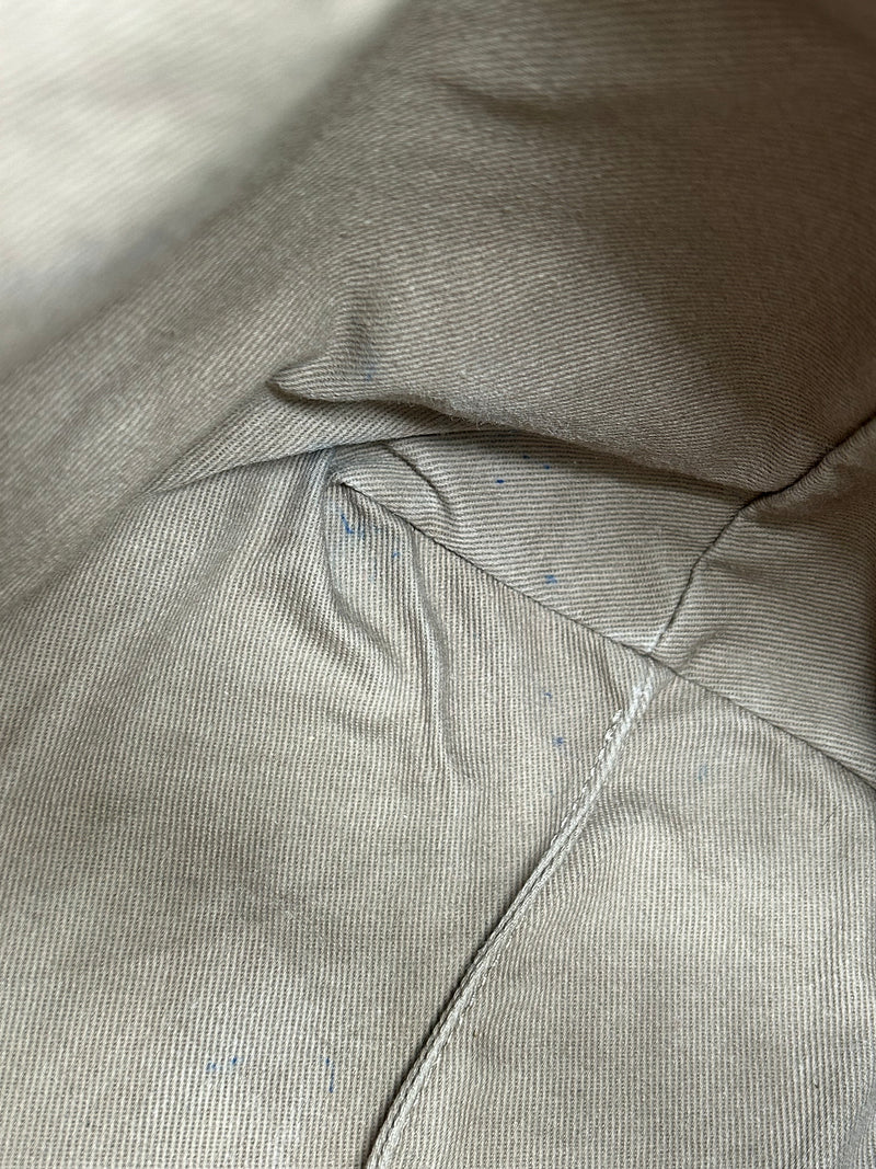 Chanel Purple Leather Top Stitch CC Pocket Tote