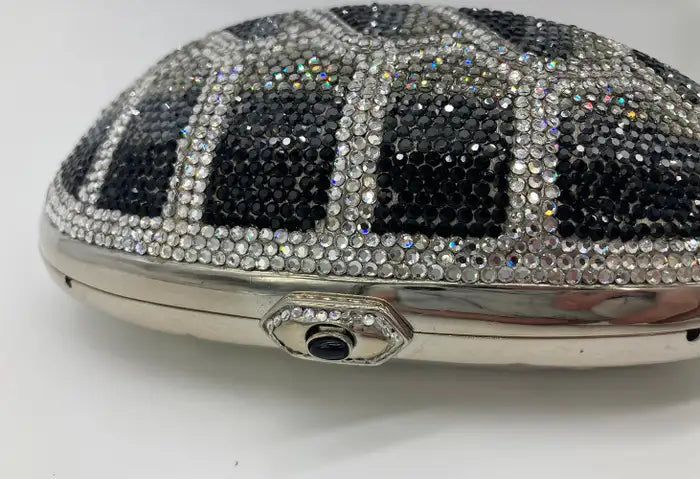 Judith Leiber Swarovski Crystal Turtle Minaudiere