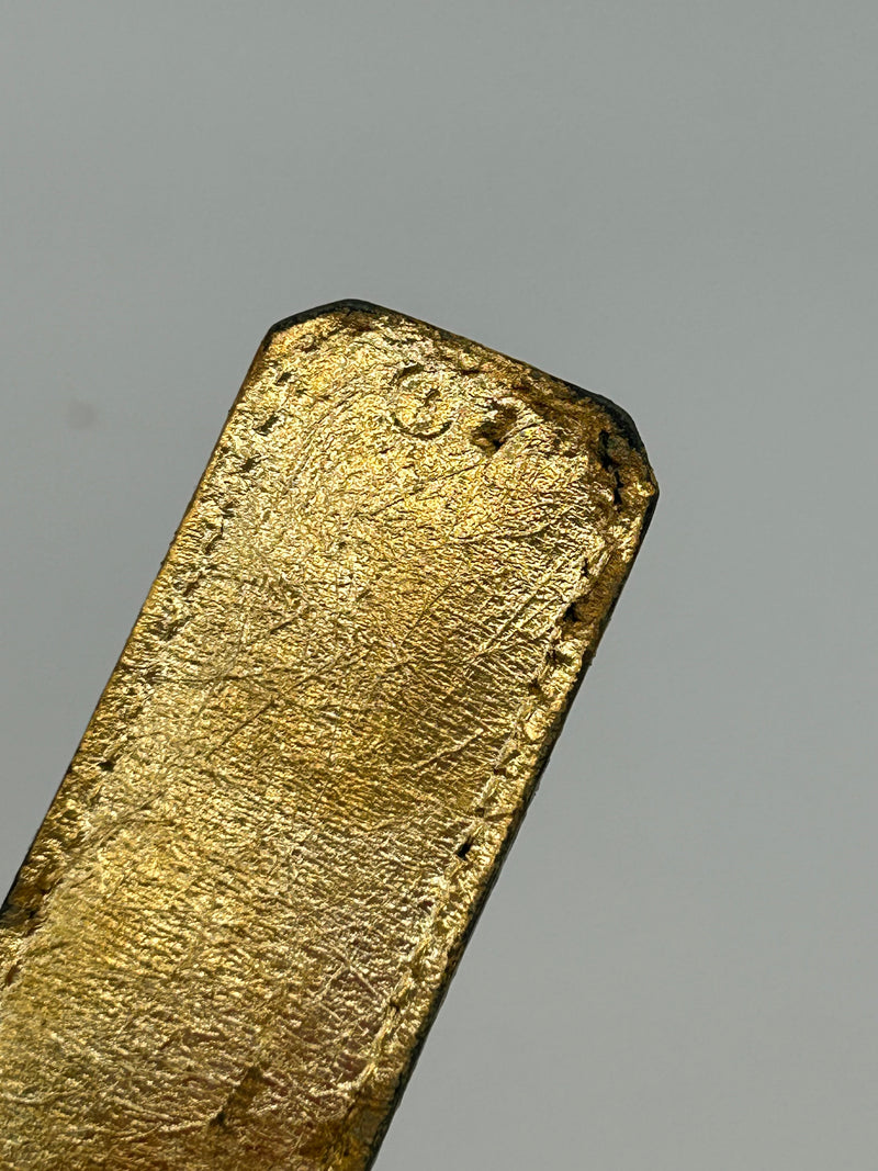 Vintage Hermes Gold Foil Jige Pm