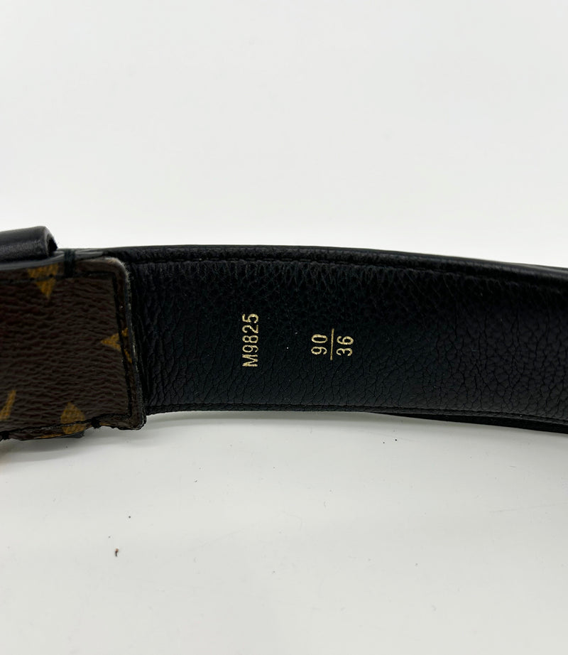 Limited Edition Louis Vuitton Monogram Sequin Eclipse Belt