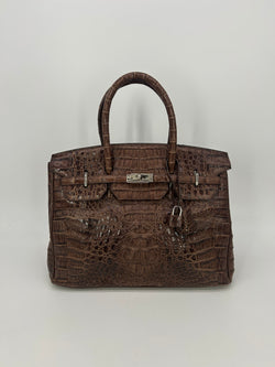 Vintage Hornback Alligator Birkin Bag