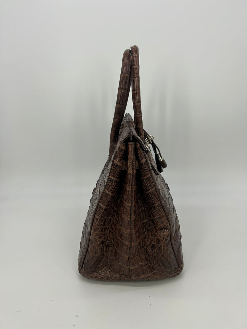 Vintage Hornback Alligator Birkin Bag