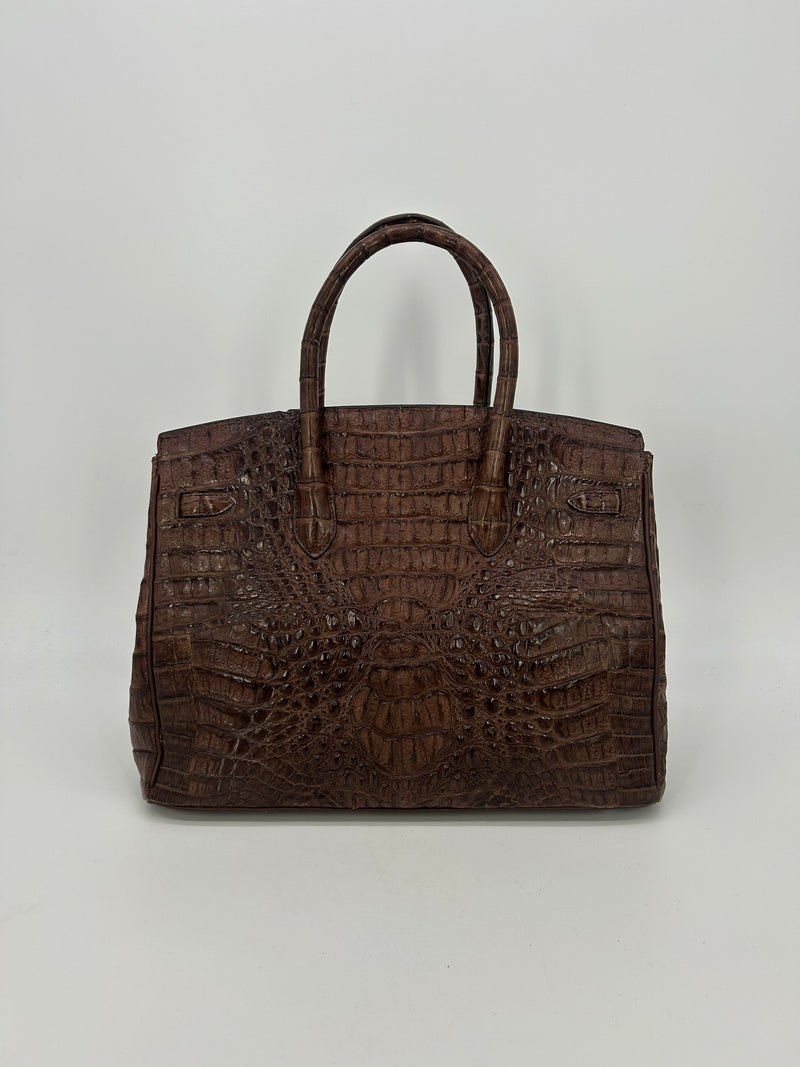 Vintage Hornback Alligator Birkin Bag