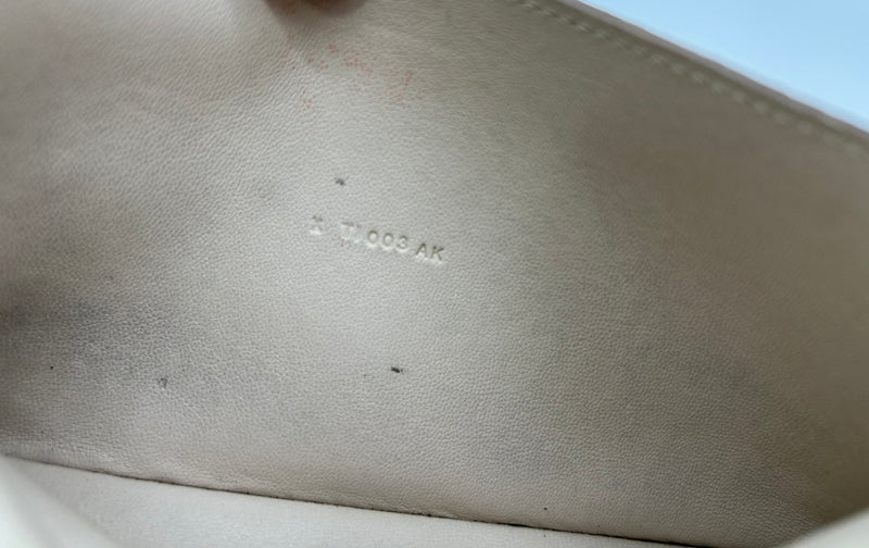 Hermes Dogon Beige Clemence Leather Bi Fold Wallet