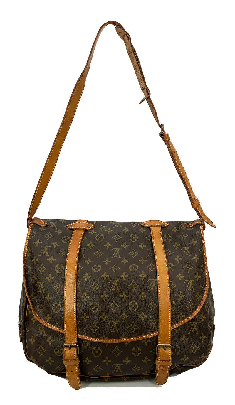 Vintage Louis Vuitton Monogram Samur 43 Messenger Shoulder Bag