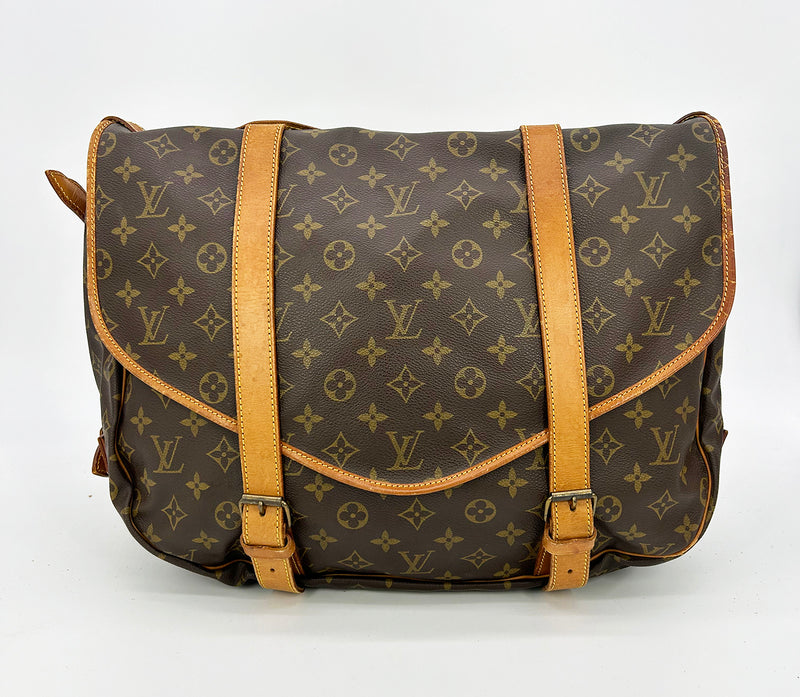 Vintage Louis Vuitton Monogram Samur 43 Messenger Shoulder Bag