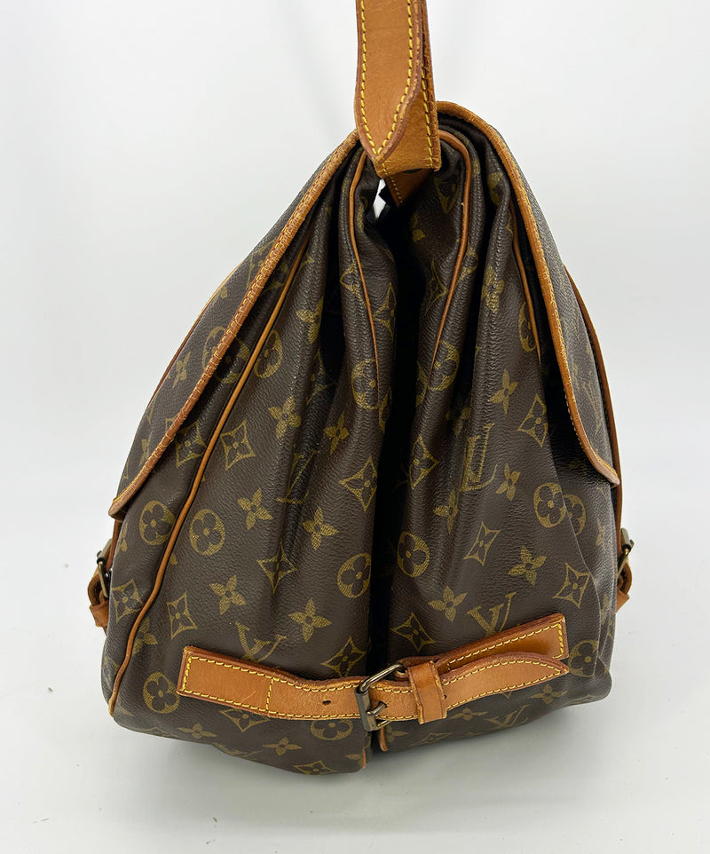 Vintage Louis Vuitton Monogram Samur 43 Messenger Shoulder Bag