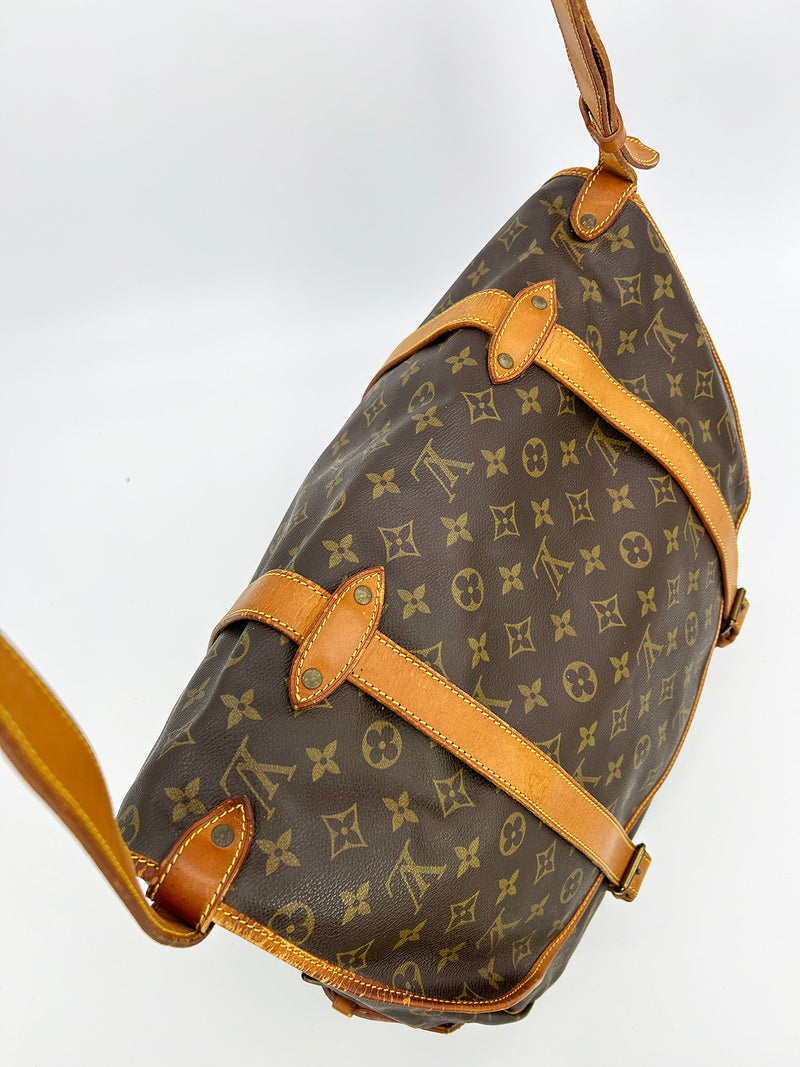 Vintage Louis Vuitton Monogram Samur 43 Messenger Shoulder Bag