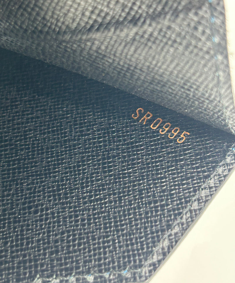 Louis Vuitton Blue Epi Concorde Bag
