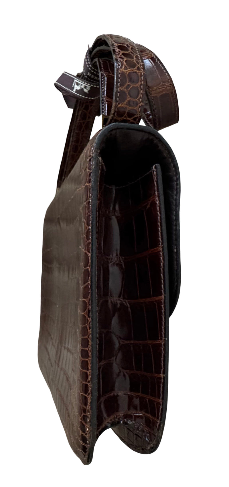 RARE Hermes Brown Alligator Constance Bag