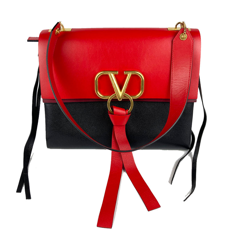 valentino v ring shoulder bag