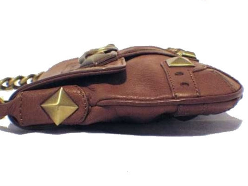 Michael Kors Studded Leather Shoulder Bag