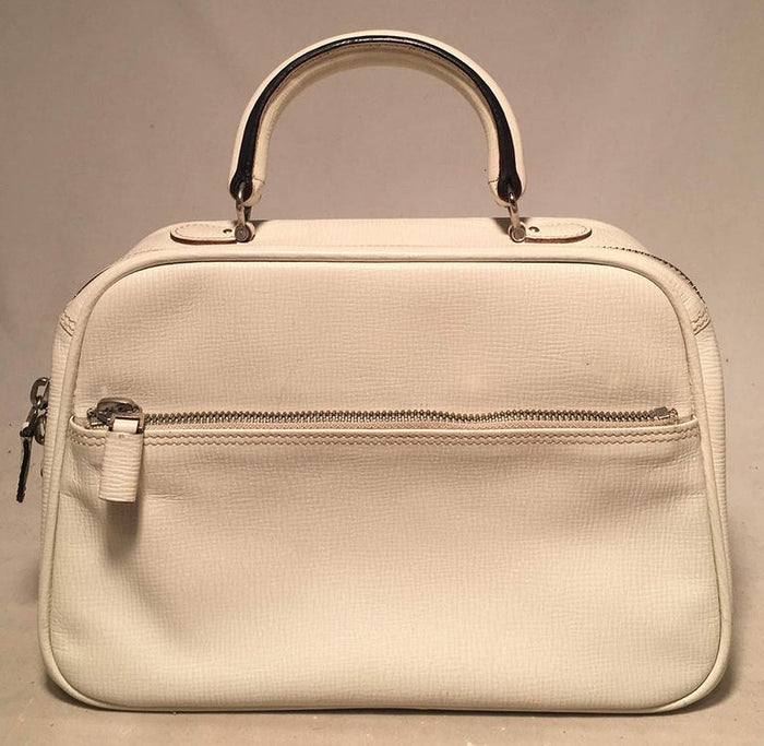 Valextra Serie S Medium Bag in White – Ladybag International