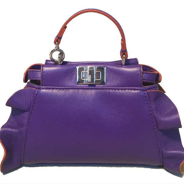 Fendi Purple Micro Mini Peekaboo Bag – Ladybag International