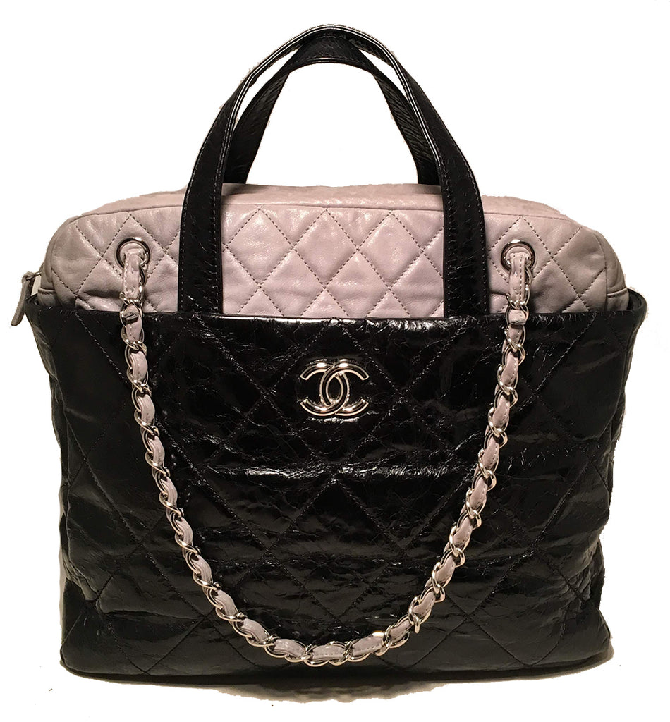 Portobello leather handbag Chanel Black in Leather - 34806801