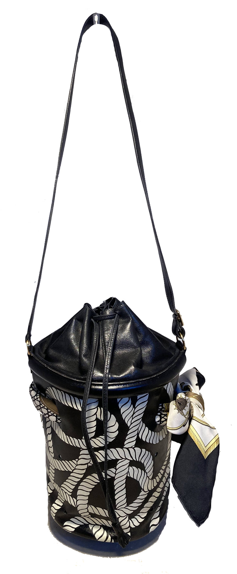 Vintage Hermes Hand Painted Ropes Bucket Bag – Ladybag International
