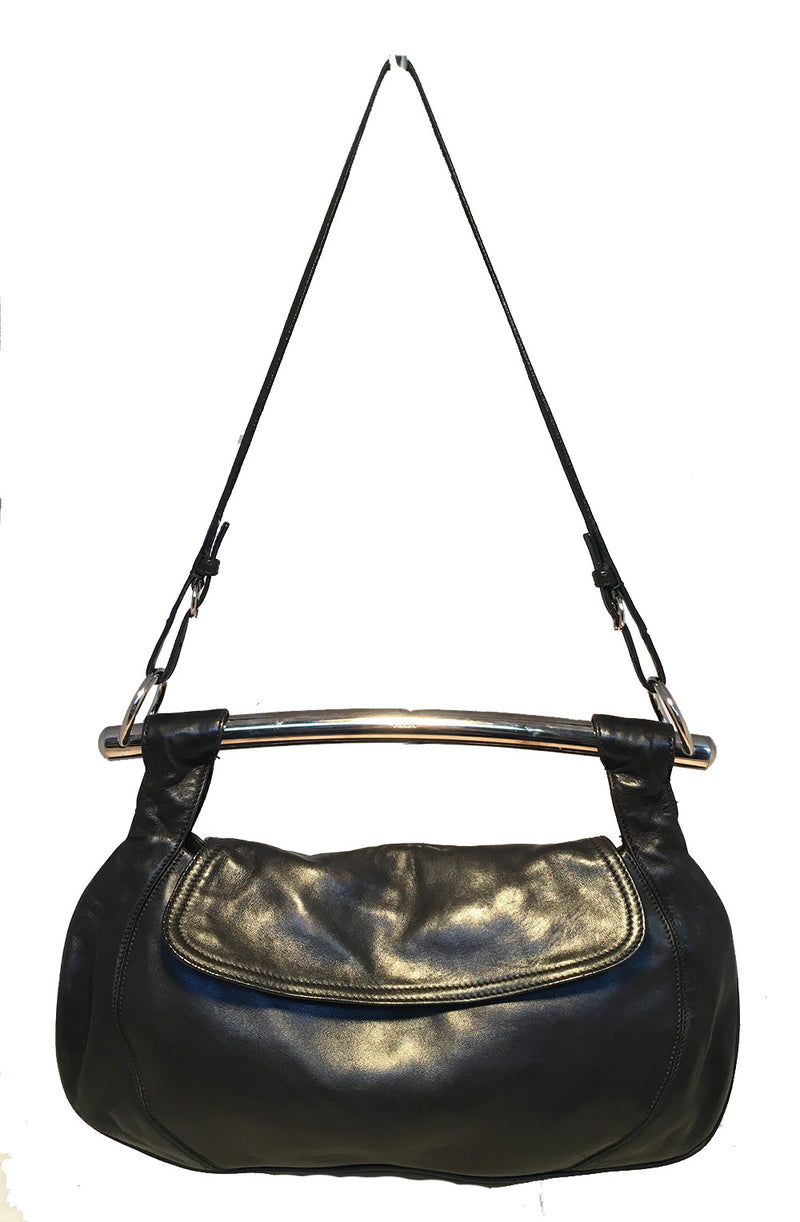 Prada Bar Top Handle Convertible Handbag