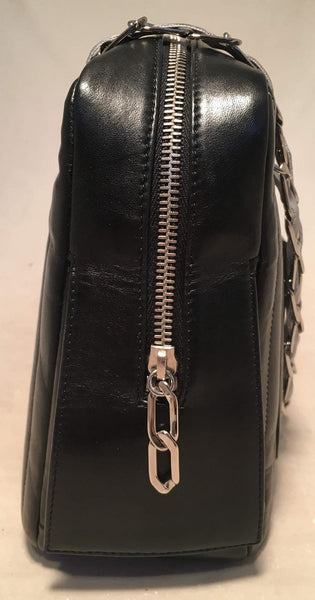 Chanel Mademoiselle Ligne Vertical Quilted Black Leather Camera Bag –  Ladybag International