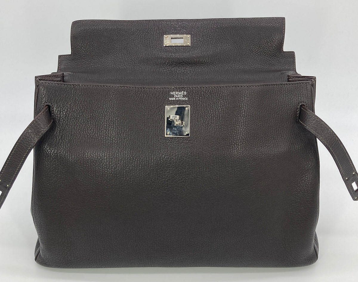 HERMÈS 手袋　ダークブラウン HERMES - HERMES ダークブラウン 手袋の通販 by miu miu's shop