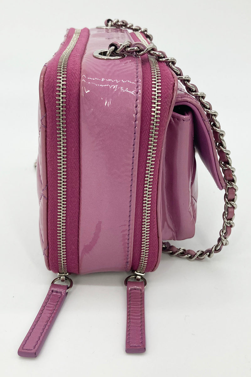 Chanel Purple Patent Pocket Box Camera Case – Ladybag International