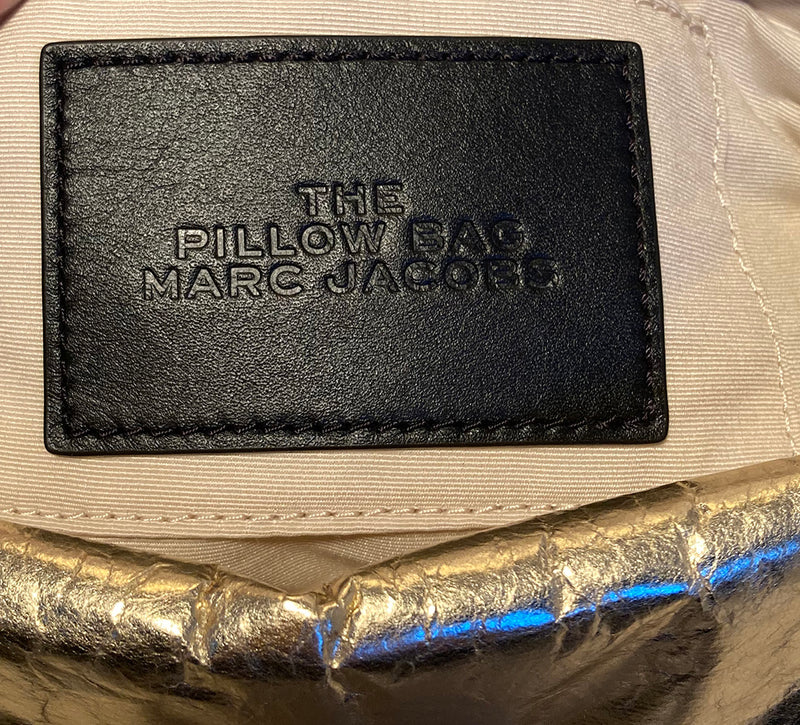 Marc Jacobs Gold Pillow Bag