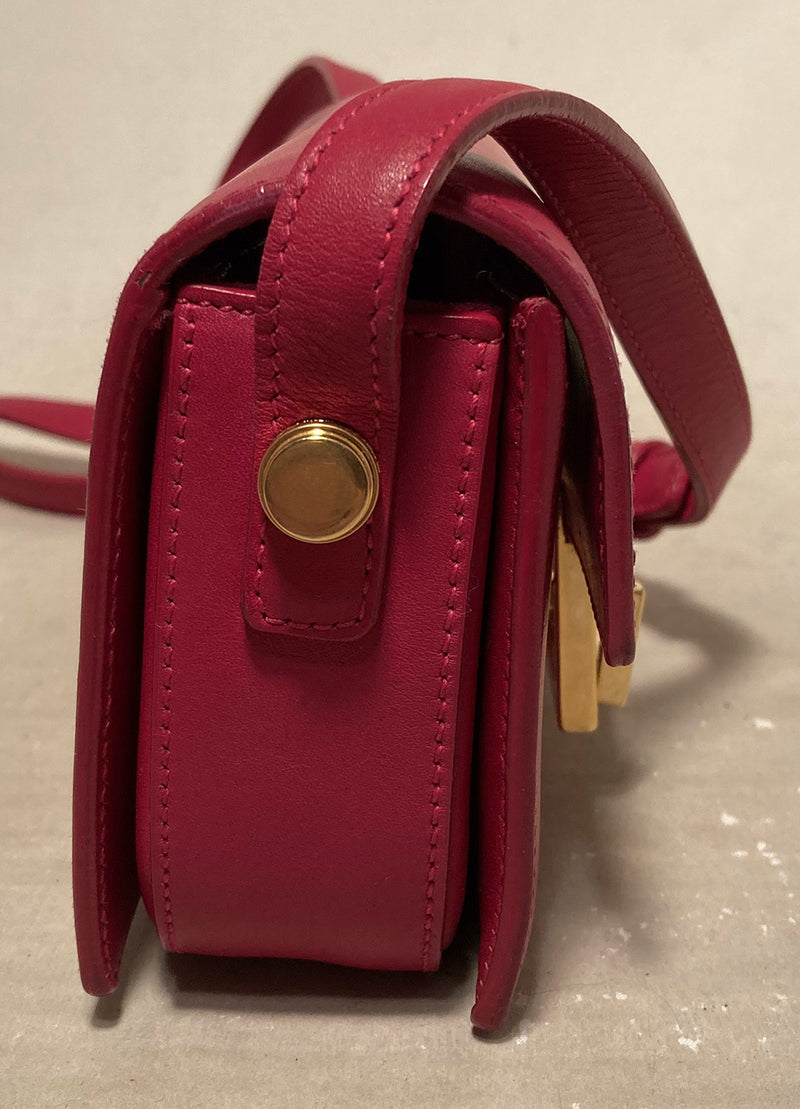 Charles & Keith - Authenticated Handbag - Synthetic Burgundy Plain for Women, Good Condition