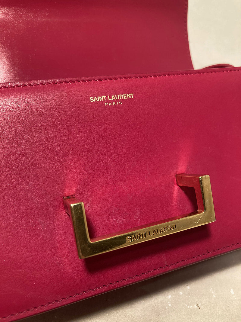 YSL Yves Saint Laurent Pink Crossbody Bags