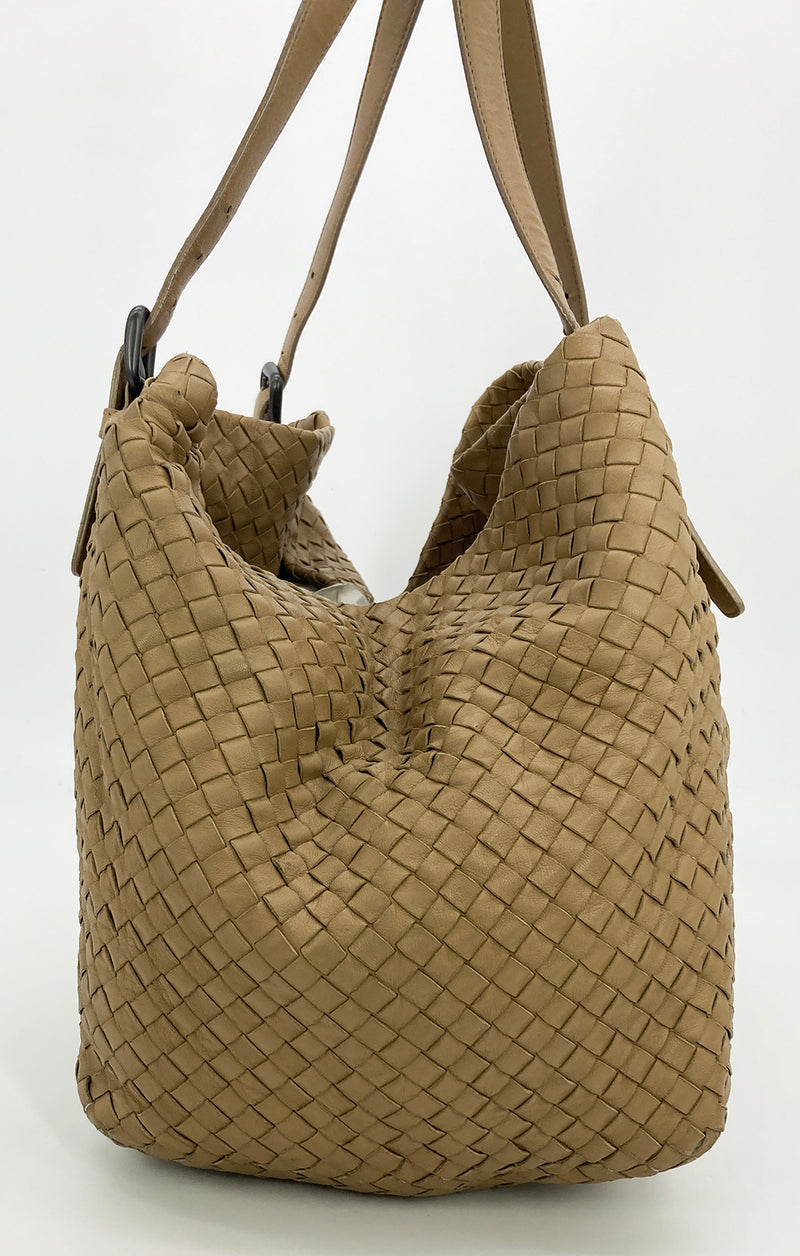 Bottega Veneta Ladies Intrecciato Weave Tote Bag