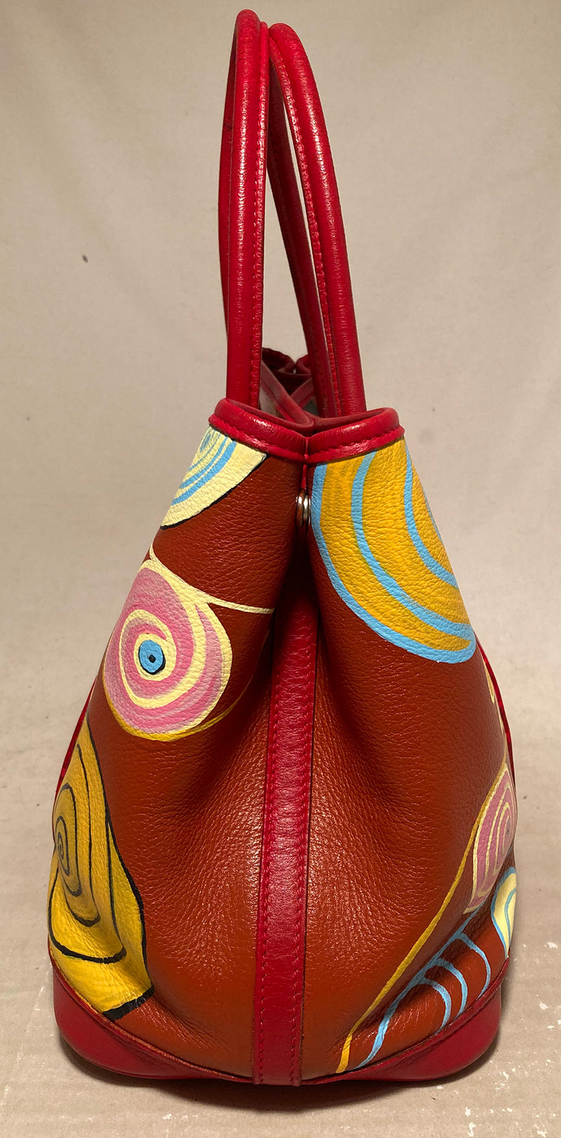 Hermes Garden Party Leather Tote Bag